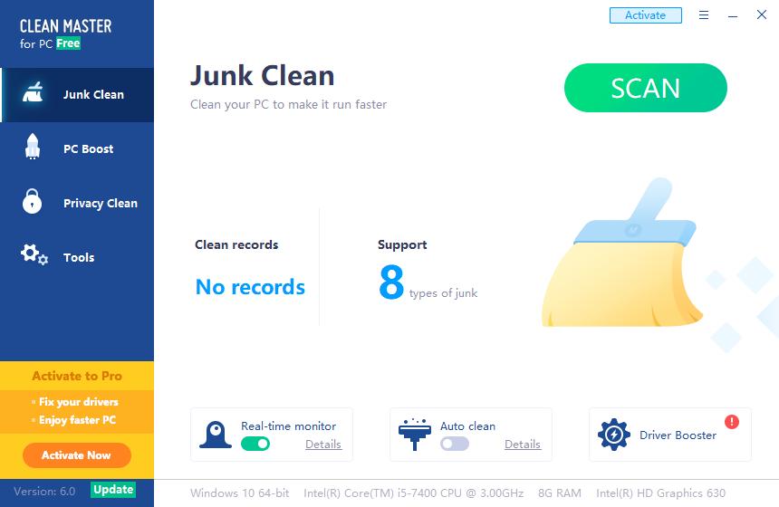 Clean Master下载,电脑清理软件,系统优化,缓存清理