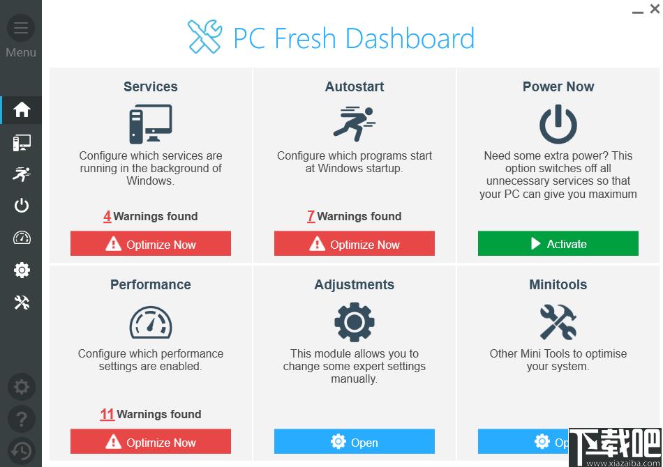 PC Fresh下载,系统优化,系统配置