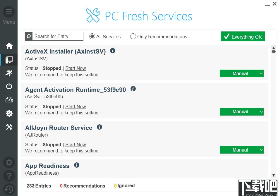 PC Fresh下载,系统优化,系统配置
