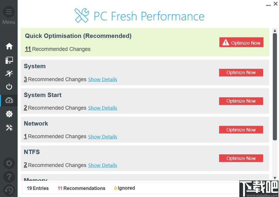 PC Fresh下载,系统优化,系统配置